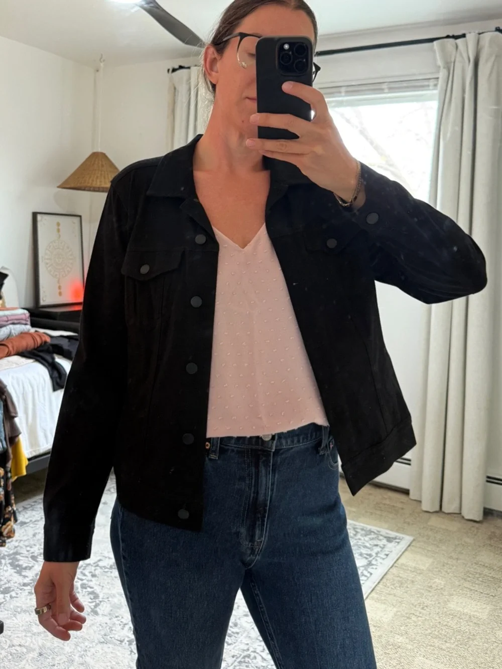 Liverpool Black Jean Jacket - Picture 5 of 7